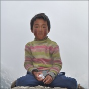 A Sherpa child