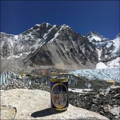 A well earned beer at Base Camp