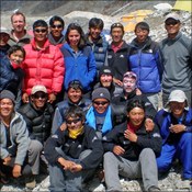 Xtreme Everest Sherpa climbing team